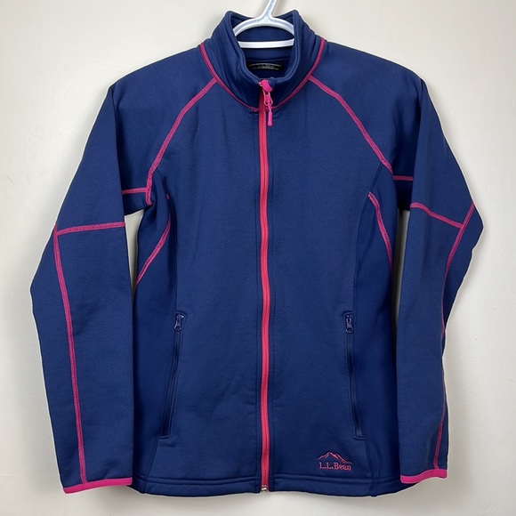 L.L.Bean Zip Up Sweater Soft Shell Jacket - Picture 2 of 15